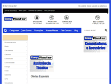 Tablet Screenshot of compmaster.com.br